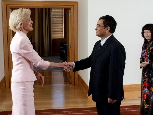 ผู้สำเร็จราชการแทนพระองค์ของออสเตรเลียแสดงความประทับใจต่อการพัฒนาที่คล่องตัวของเวียดนาม